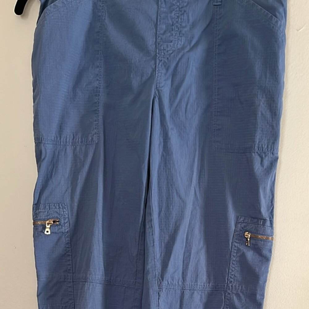 Rafaella SZ 8  Ripstop  Cinch-Ankle Cargo Pants Outdoors Vacation Spring Summer